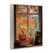 Stupell Industries Cozy Fall Window Books Framed Giclee, design by Arlington Prints